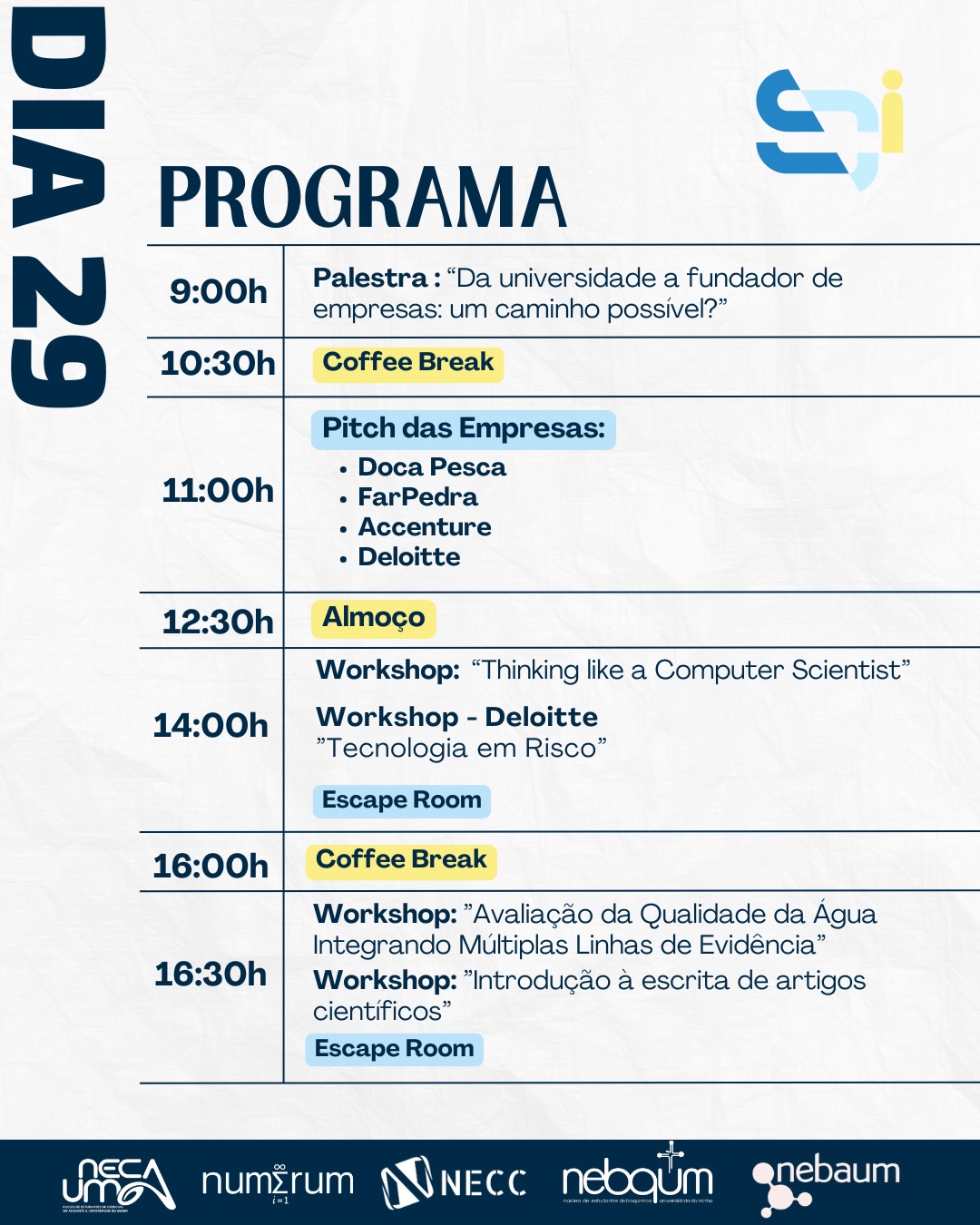 Programa - 29 de abril